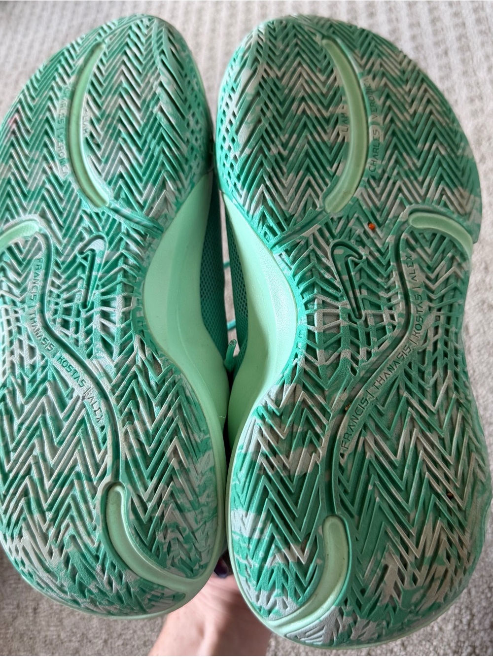 Youth Nike Giannis Immortality 2 GS 'Mint Purple' - Picture 5 of 5